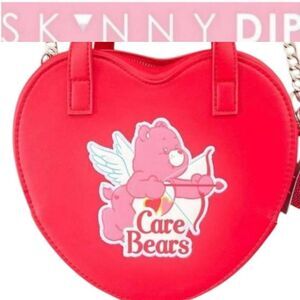 Skinny Dip X Care Bears  Heart-Shaped Crossbody Bag